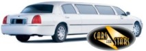 White limousines for hire for weddings in the Luton area. Wedding limousines Luton